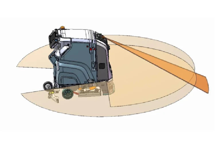 【Hot】Heavy  Autonomous Industrial  Floor Scrubber Commercial Walk-In Marble Cleaning hine Hotels Commercial Resident