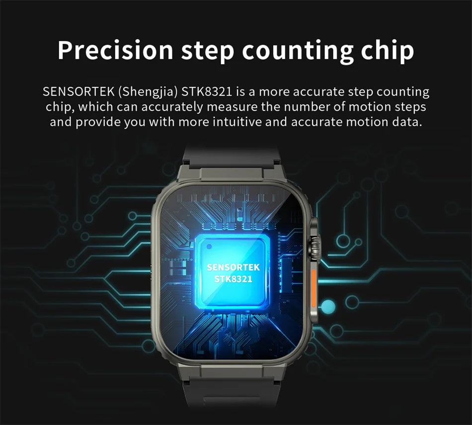 LIGE 600mAh New Smart Watch Men Outdoor Sports Fitness Bracelet Blood Pressure Clock IP68 Waterproof Men Smartwatch For Android
