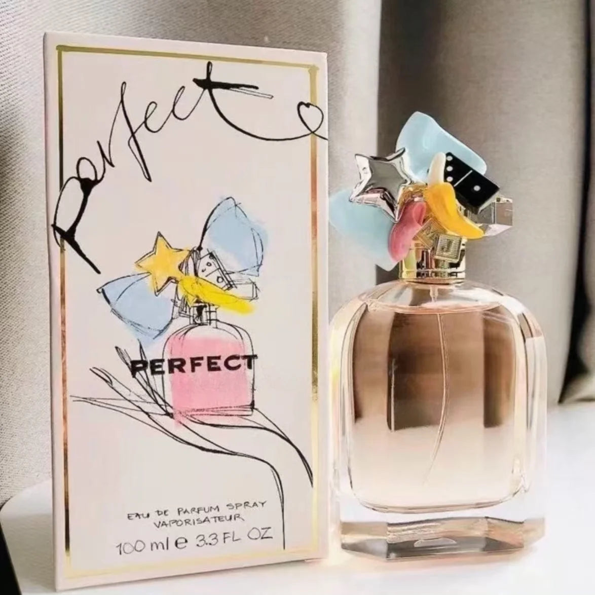 100ML Luxurious alluring perfume Natural and fresh floral scent Radiating a gentle and sweet aura Romantic date essentials
