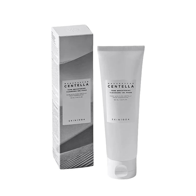 Korean Centella Poremizing Deep Cleansing Foam,Tone Brightening Cleansing Gel Foam,Facial Moisturizing Fresh Cleanser 125ml