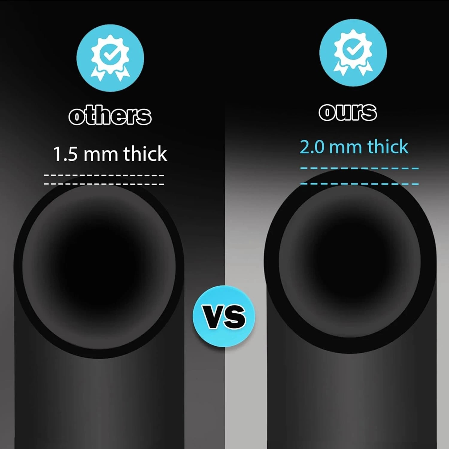 8.5" Outer Tire and Inner Tube for Xiaomi M365 Pro 2 Mi 1S Electric Scooter,Front Rear Wheel Replacement Inflatable Rubber Tires