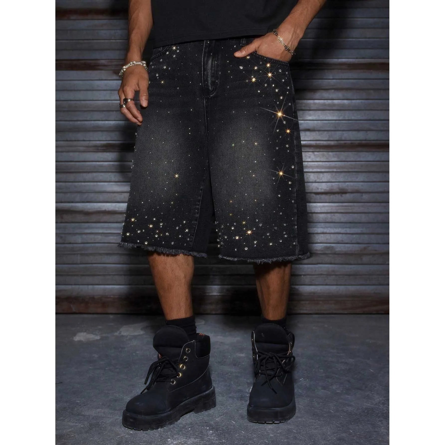 2026 Men's Denim Shorts Spring/Summer Non Stretch New Style