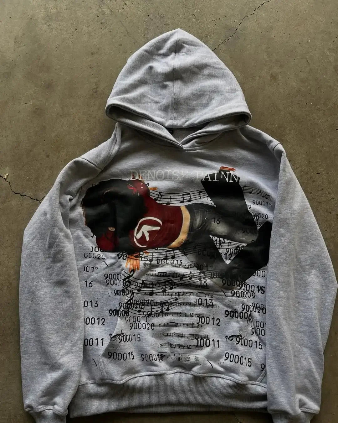 Harajuku Y2k Casual 3DS Hoodies Women Grunge Streetwear Sweatshirt Tops Goth Oversized Hoodie Clothes Tracksuit Men Clothing