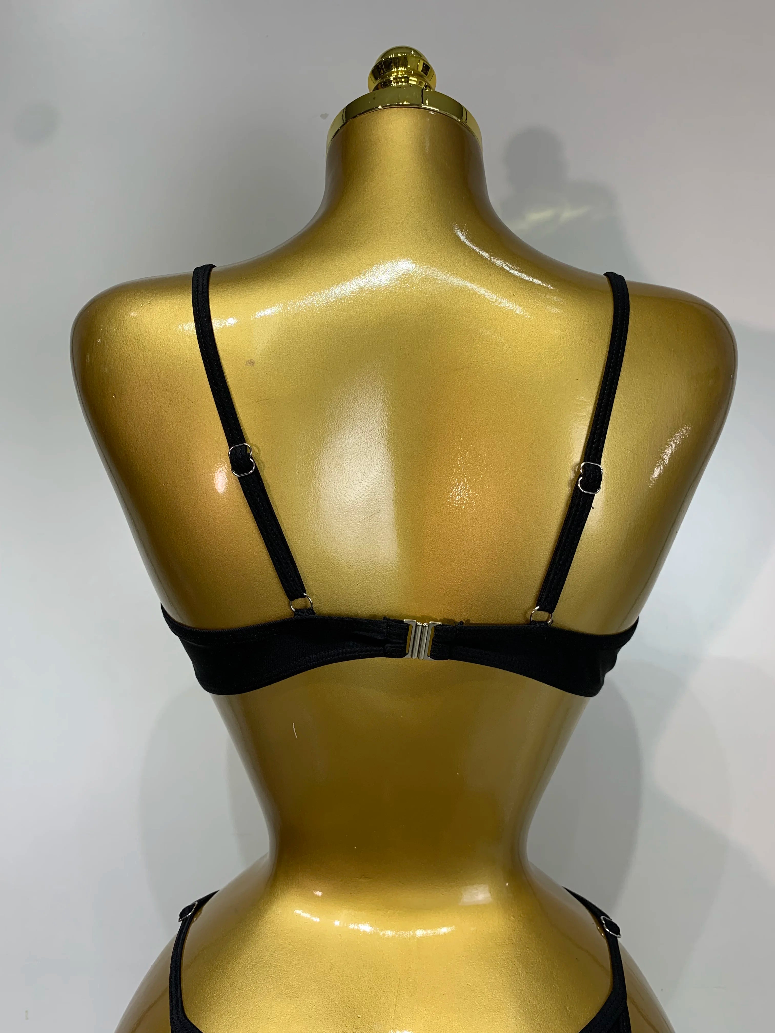 Newest Crystal Bikini Swimwear Fashion Bar Bikini Blingbling Swimwear Bikini Popular Bathingsuit Bikini Nightclub Stage Outfit