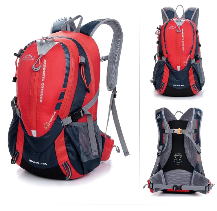 25L Waterproof Climbing Backpack Tactics Outdoor Sports Travel Rucksack Camping Hiking Back Pack Women Trekking Bag For Men