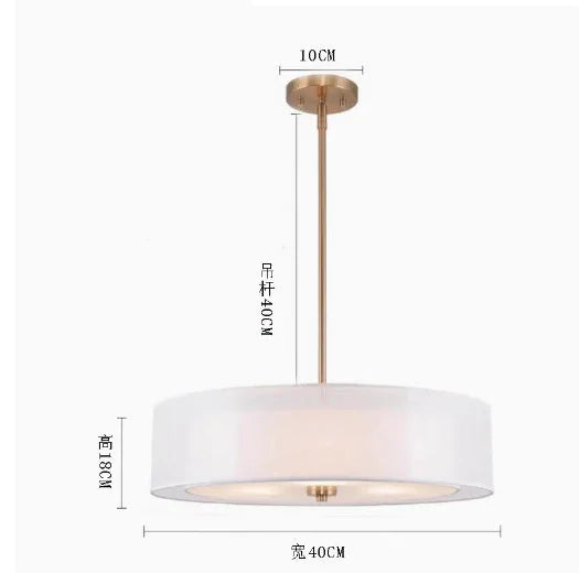 Modern Chandelier Living Room Dining Room Bronze Kitchen Table Entrance Bar Light Simple And Modern