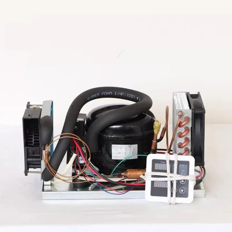 QD52A Small Air-cooled Unit 220VR134a Refrigeration Integrated Unit Can Be Turned on For Refrigeration and Temperature Control