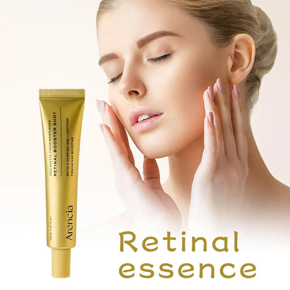 30ml Arencia Retinal Brighten Firming Boosting Moisturizer VitaminC Booster Shot Glutathione Face Eye Cream Day Night Cream Duo