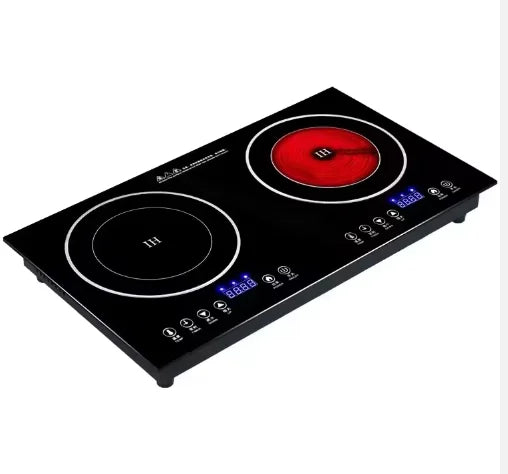 Vertical Double-Head Electric Ceramic Stove Vertical   Stove Multi-Milo Induction Cooker