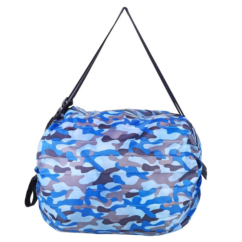 Portable Shopping Bag Large Capacity Foldable Storage Shoulder Bag Travel Handbags With Handle Outdoor EDC Camp Beach Bag