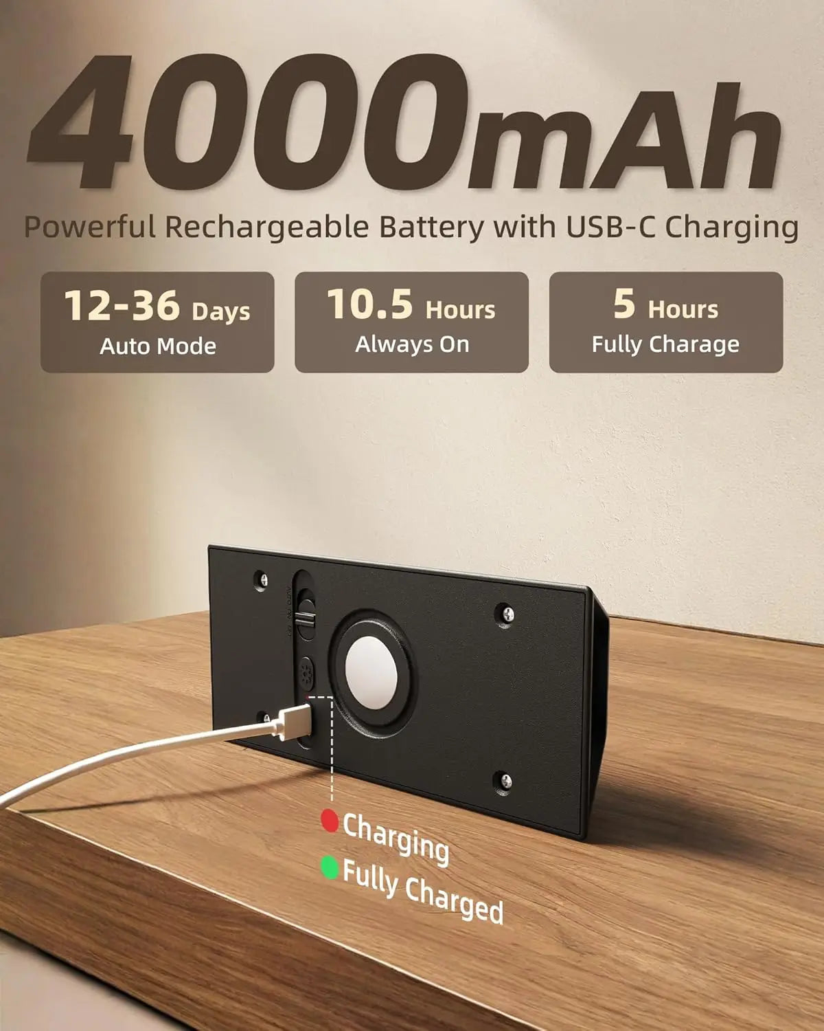 Led Night Light Sunset Lamp Wireless Wall Lamp with Motion Sensor Magnetic Rechargeable for Stair Cabinet Hallway Room Decor