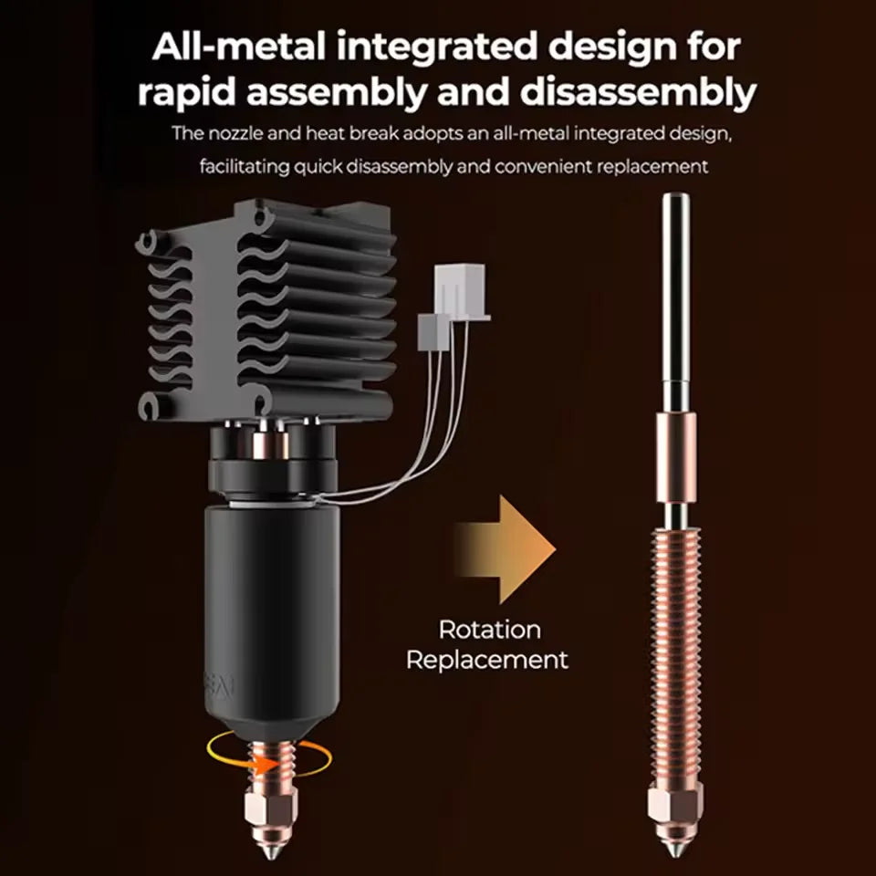 Creality Hi Ceramic Heating Block Kit 300℃ High Temperature Resistance Heated Block for Creality Hi 3D Printer Accessories