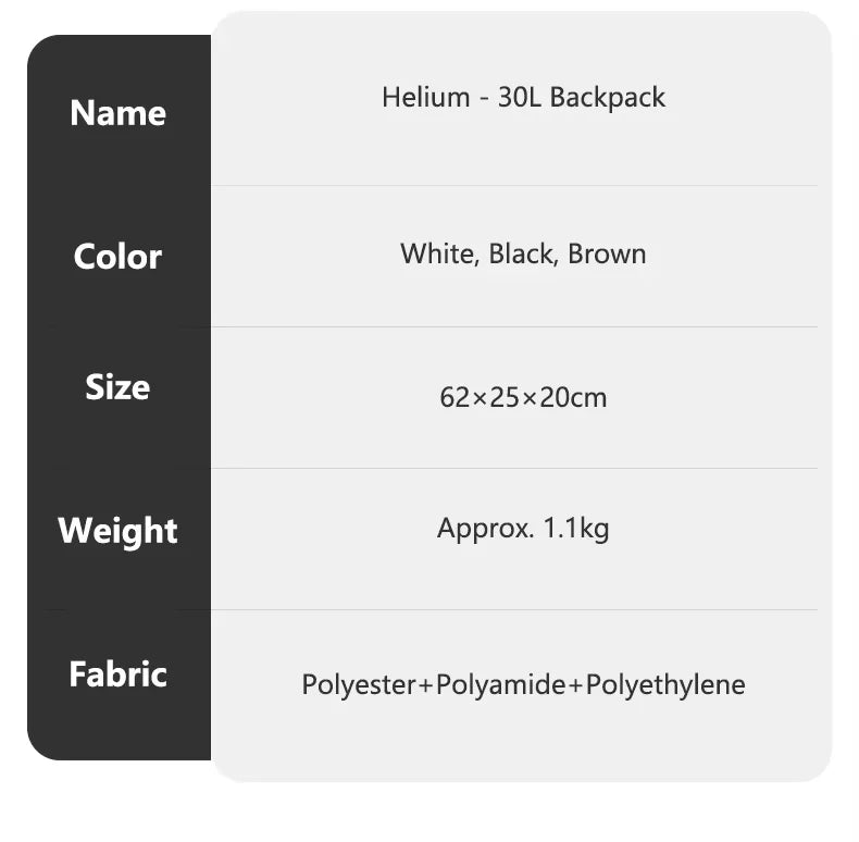 Naturehike Backpack Man Women 25L 30L Large Capacity Shoulder Bag Outdoor Climbing Hiking Portable Lightweight Waterproof Bag