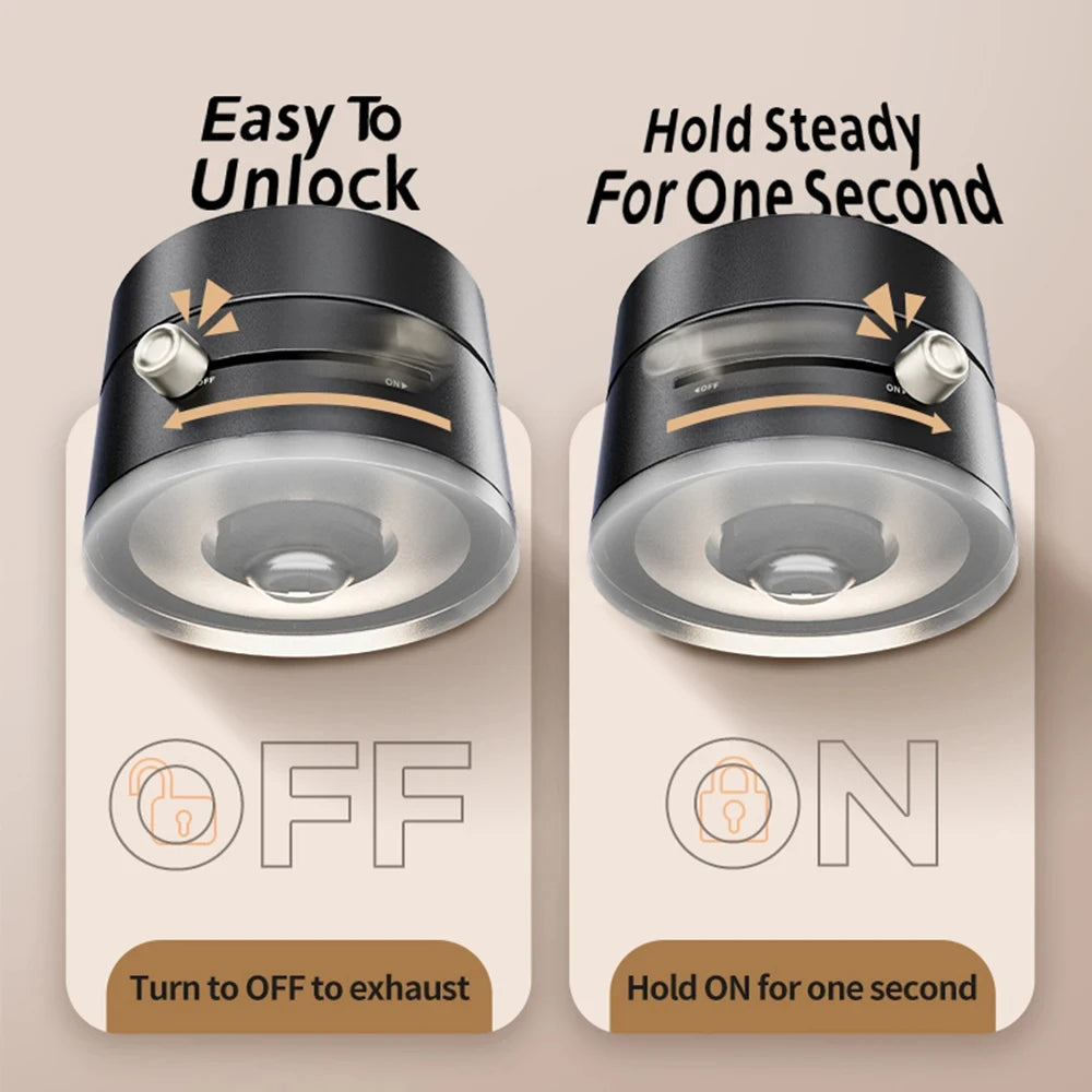 Pack Magnetic Phone Holder with Vacuum Suction Cup for Car, Foldable Mobile Stand for iPhone/ Android - DIY Accessories