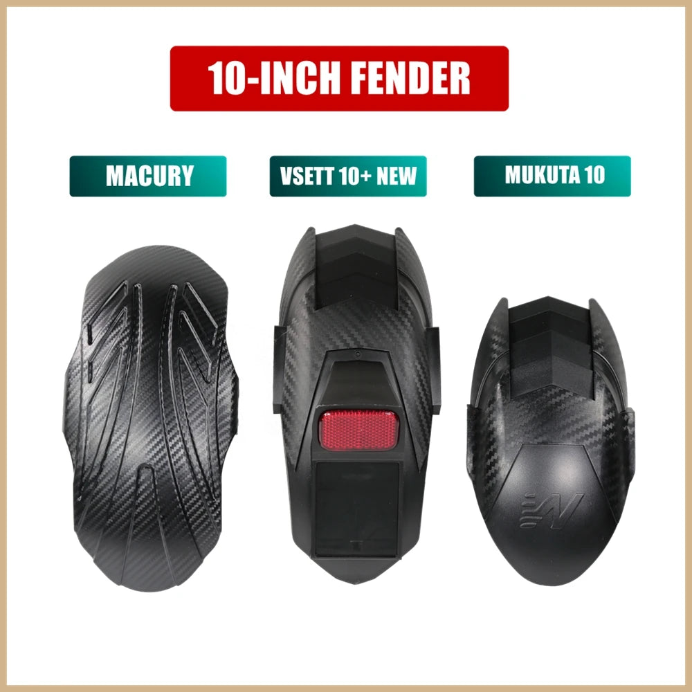 Original Upgraded Rear Mudguard for VSETT 10+ VSETT10 Plus Electric Scooter Fender Wheel Cover Tyre Wing Mud Guard Splash Board