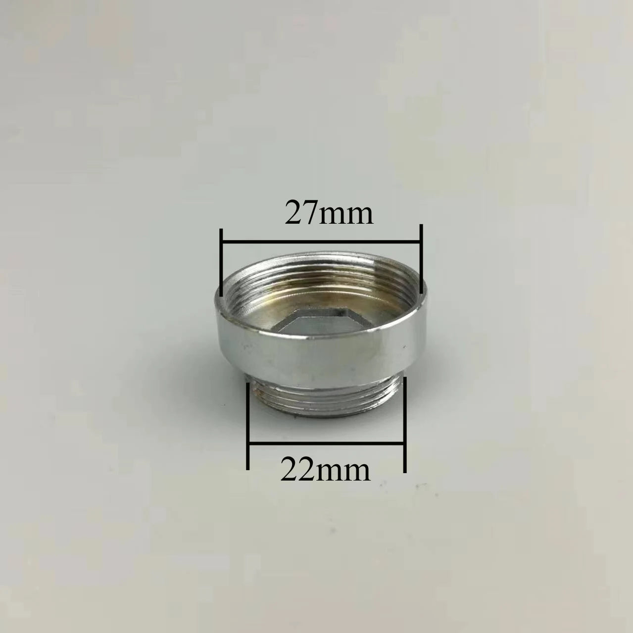 19 21 23 25 27mm female to male 22 adapter not standard thread