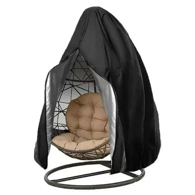 1pcs Home Chair Cover Anti-Dust Hanging Chair Cover Waterproof Protector Cover Hanging For Outdoor Swing Chair Hanging Slipcover