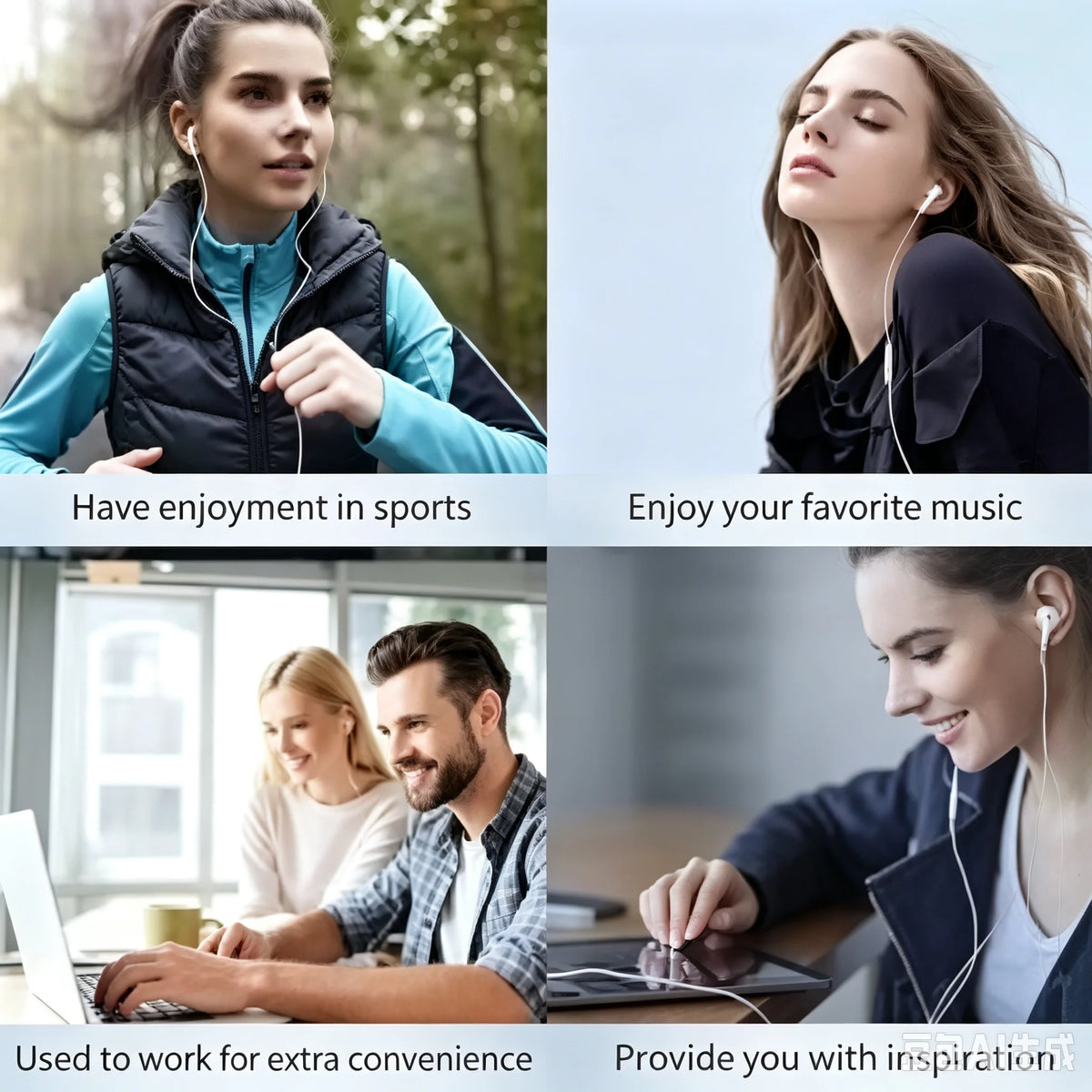Luxury Headphones For Xiaomi 13 12 11 10 Pro Ultra Wired Earphone For Redmi Note 10 11 12 Turbo 3.5mm In-Ear Earbuds Accessories