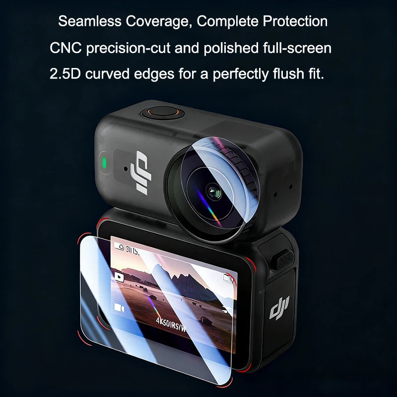 Tempered Glass Screen Protector for DJI OSMO Nano + HD Lens Soft Film Screen Glass Film for DJI Osmo Nano Accessories