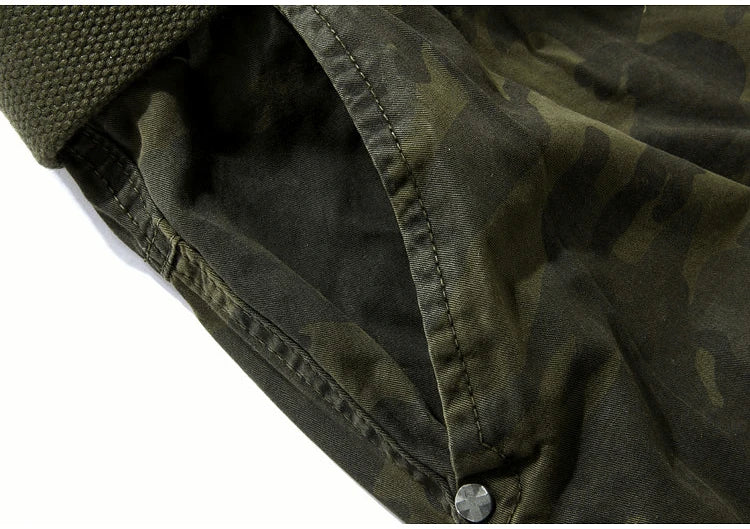 US Size 2026 New Camouflage Loose Cargo Shorts Men Cool Summer Military Camo Short Pants Homme Cargo Shorts