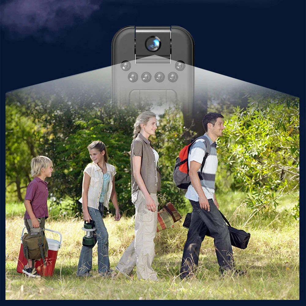 1080P HD Mini Camera Portable Small Digital Video Recorder Surveillance Camcorder Night Vision Video Police BodyCam Infrared