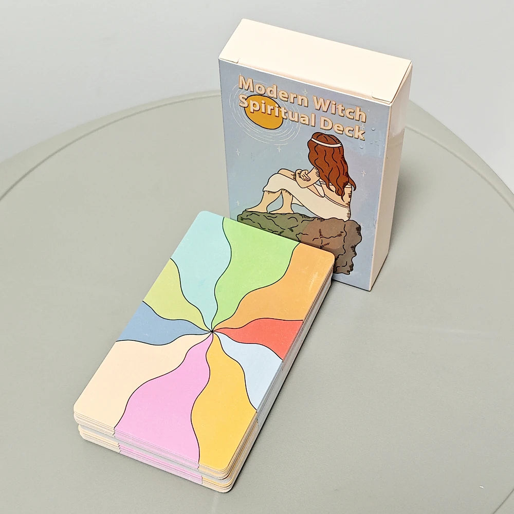 10.3*6cm Modern Witch Spiritual Deck, 60 Pcs Modern Style Oracle Cards