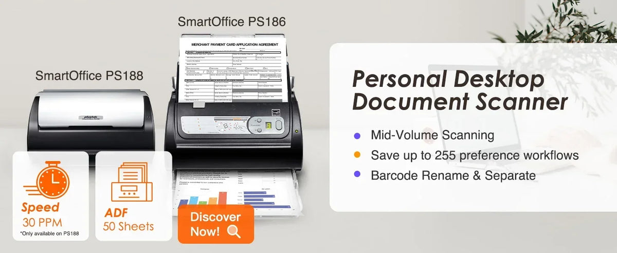2025Document Scanner - Desktop High Speed Duplex Color Scanner , A4 / A3 Scanner OCR include