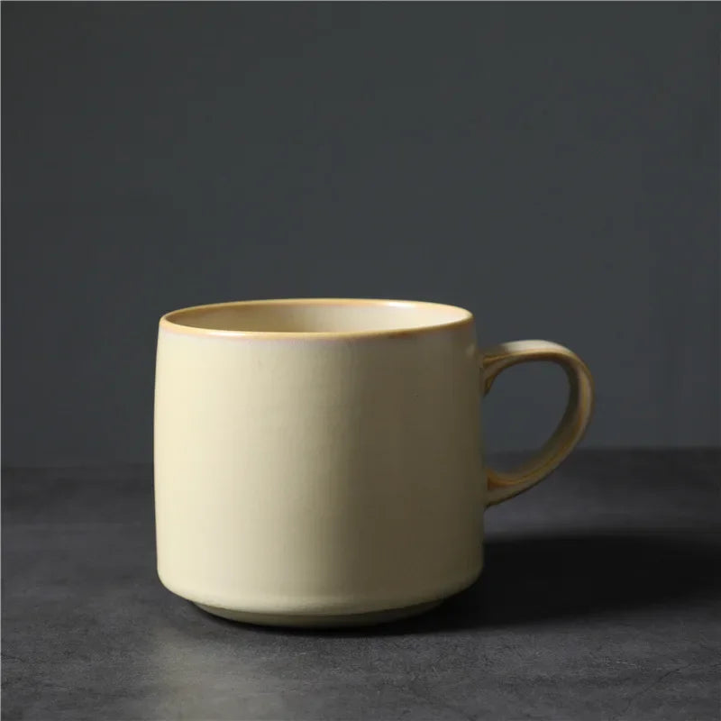 Ceramic Breakfast High-Looking Couple Water Cup Stoneware Coffee Cup Vintage Mug Nordic Creative
