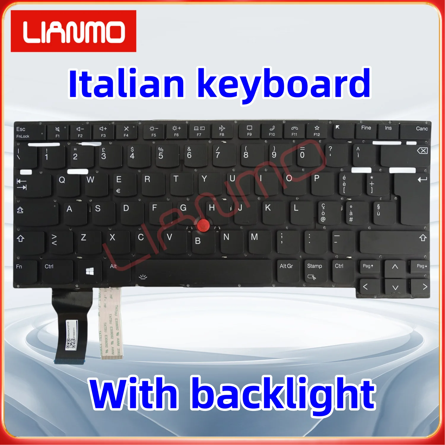 US Italian German French UK Portuguese Laptop For Lenovo Thinkpad T14s Gen2 P1 Gen4 X1 Extreme Hermit 4th 2021 Backlit  Keyboard