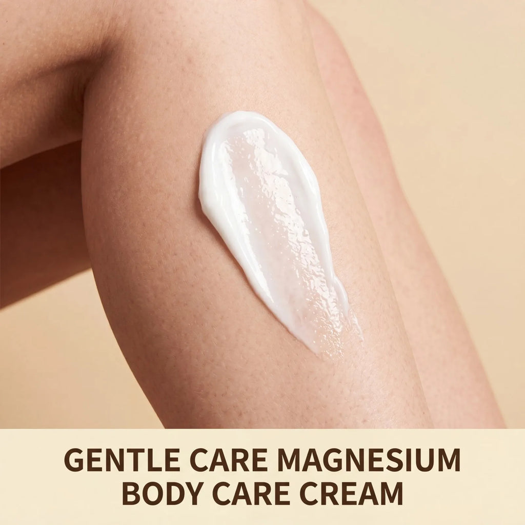 Magnesium Body Care Cream Deep Moisturizing Non Greasy Fast Absorbing Soothing Daily Skin Nourishing  Soothing Cream 50g