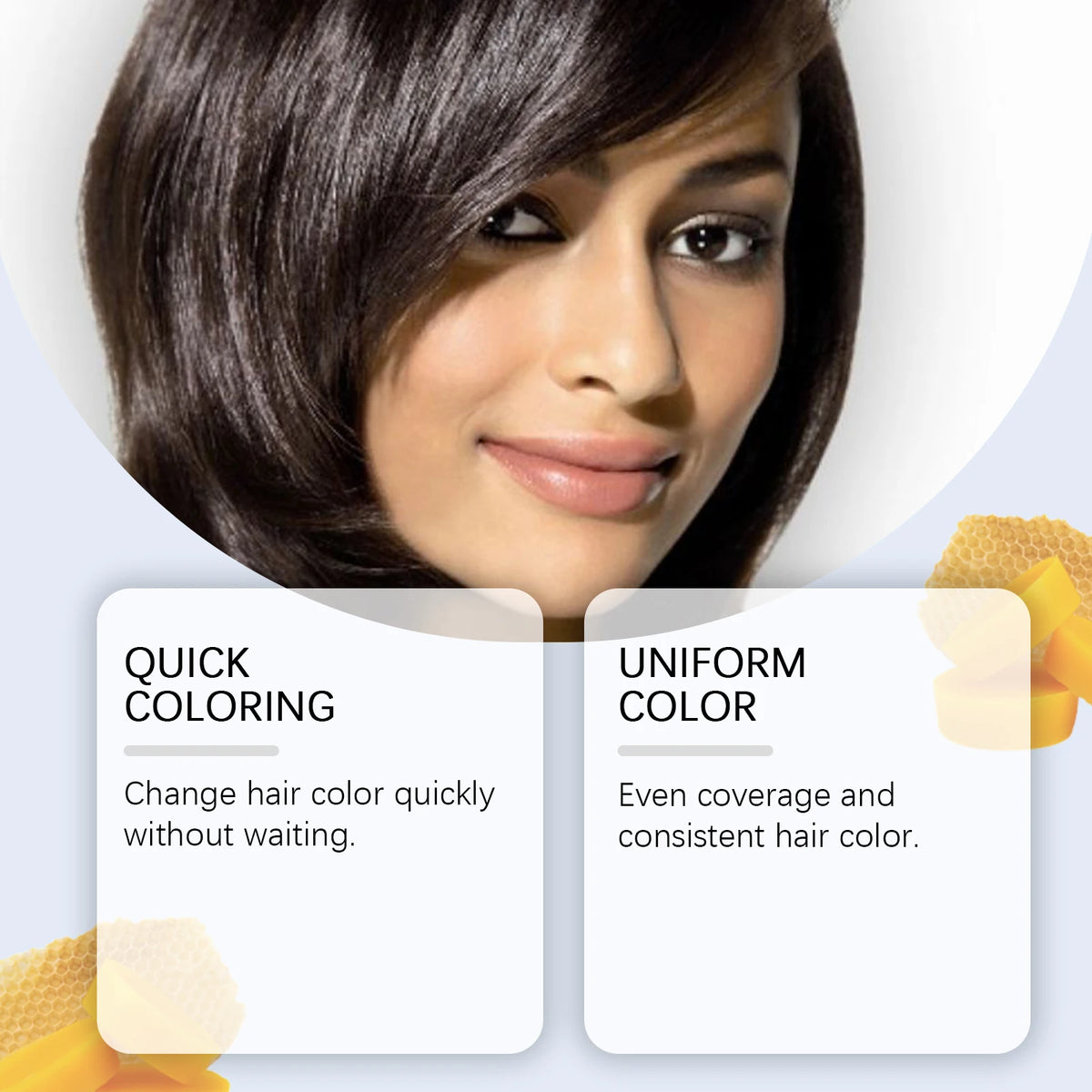 Temporary Hair Dye Fast Remove White Hair Promote Black Hair Coloring Products Anti Rough Frizziness Disposable Hair Color Spray