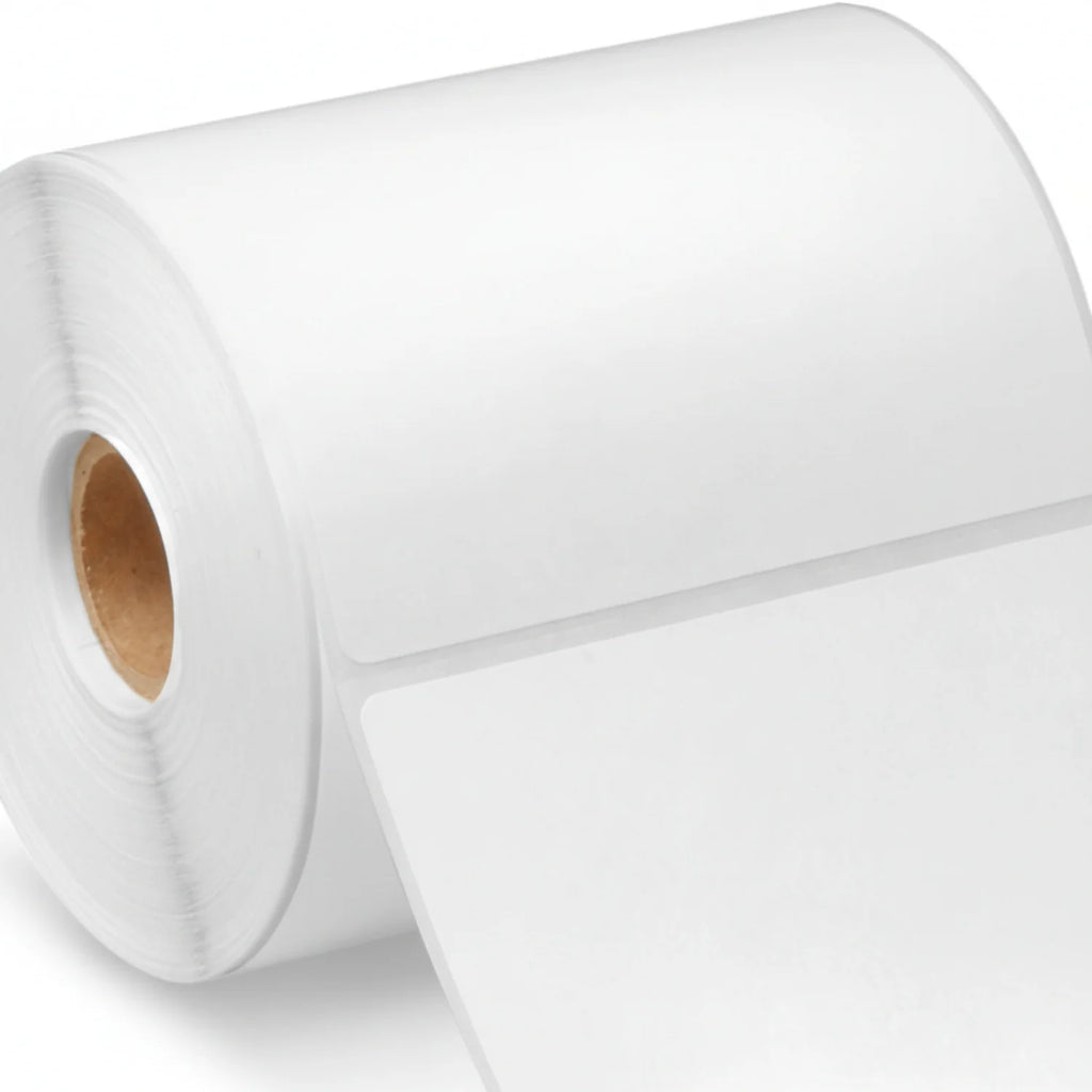 4x6 Inch Direct Thermal Shipping Labels Roll 200Sheets 1 Inch Core 100x150mm Self-Adhesive Blank Barcode Waybill Stickers for L