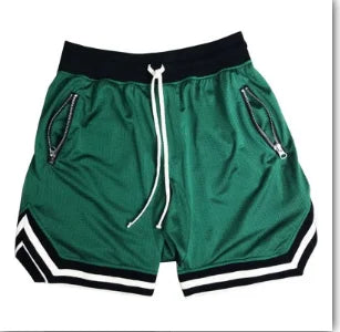 2026 NEW Summer Basketball Men Loose Sport Shorts Quick Drying Mesh Sports Five-point Pants Oversized Sports Shorts