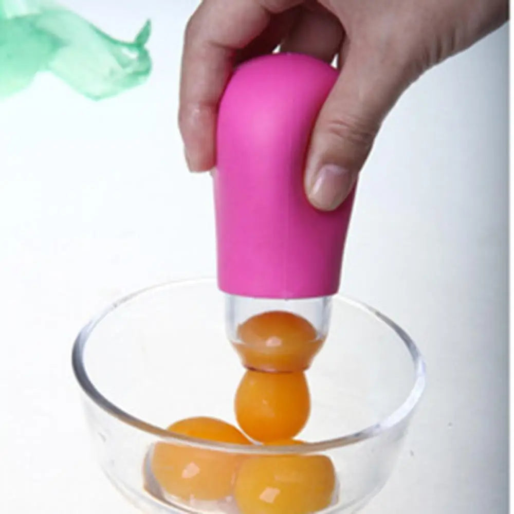 Egg Separator Lightweight White Egg Filter Kitchen Tool BPA-free Suction Gadget For Kitchen Gadgets Home Cooking