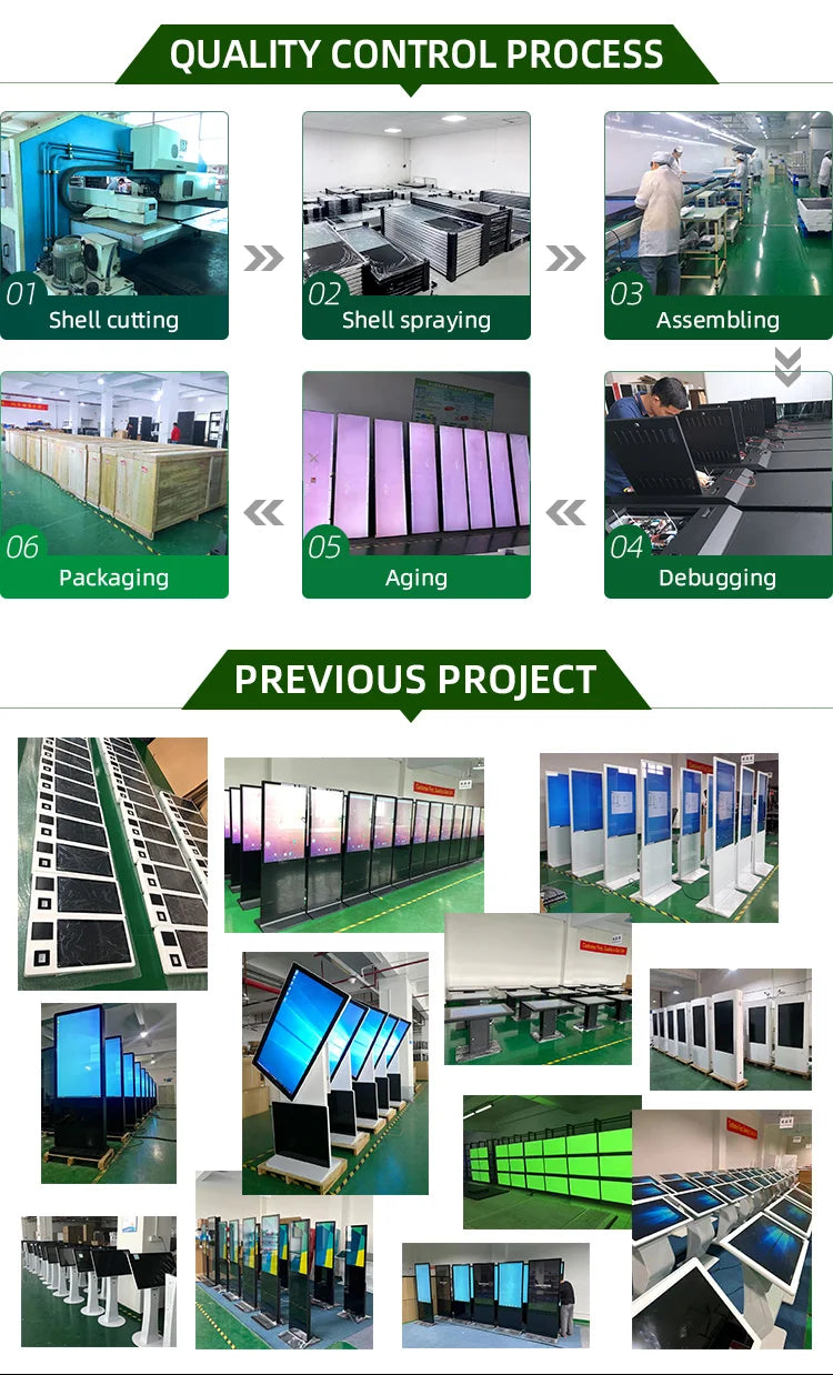 VISIGN 27 32 43 Inch Interactive Self Service Payment Kiosk Interactive Touch Screen Kiosk Self Ordering Kiosk Machine for Hotel