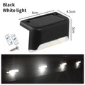 LED Solar Staircase Light Waterproof Passage Patio Courtyard Guardrail Step Lamp for Outdoor Garden Borders Terrace Fence Light