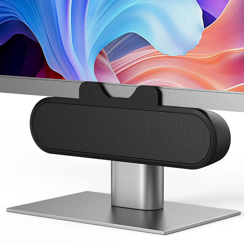 Soundbar Speaker Mini Portable USB Wired Computer TV PC Laptop Desktop Clip Subwoofer Sound Box Music Bocina Coluna Caixa De Som