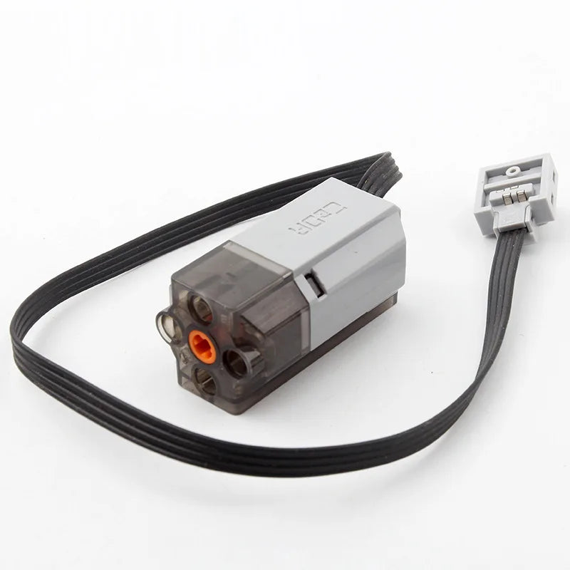 CaDA MOC Power Servo Motors Pro Compatible with  Building Blocks Power Functions Car Truck Model Upgrate Technical Parts