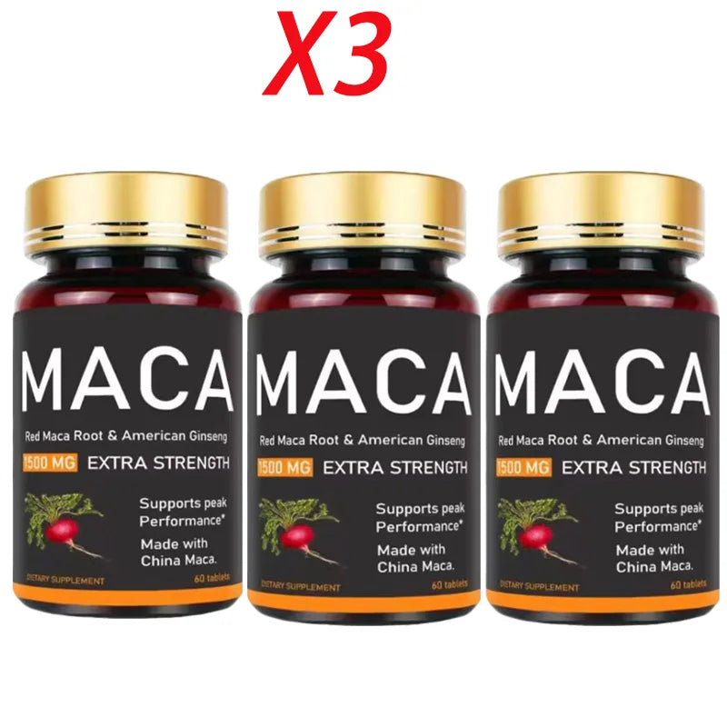 Original Ashwagandha, Shilajit & Maca Tablets, Male Supplement, Immunity Capsules for Men