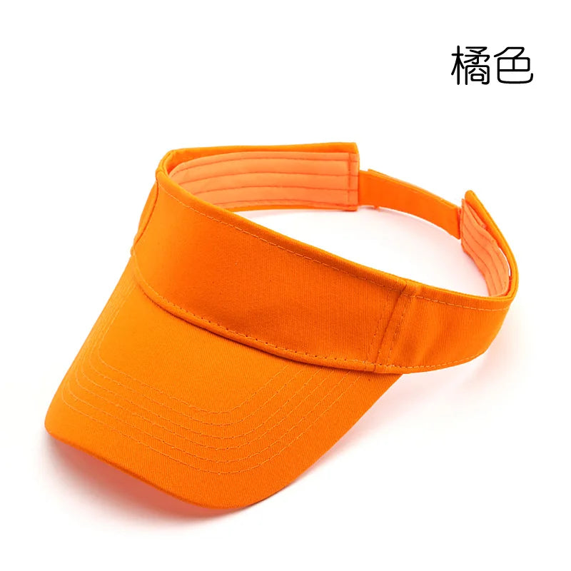 Fashionable retro solid color flat brim baseball cap, outdoor women's sun protection breathable open-top cap, duckbill cap