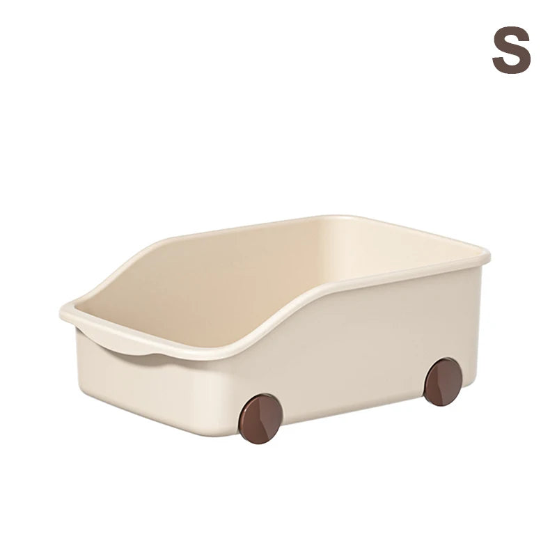 【N】Kitchen Sundries Storage Case With Wheels Seasoning Bottle Jar Storage Container Kitchen Closet Organizer