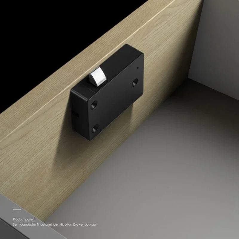 Bluetooth APP Drawer Cabinet Lock Fingerprint Digital File Letter Keyless Biometric Furniture Electronic Smart Wooden Lock