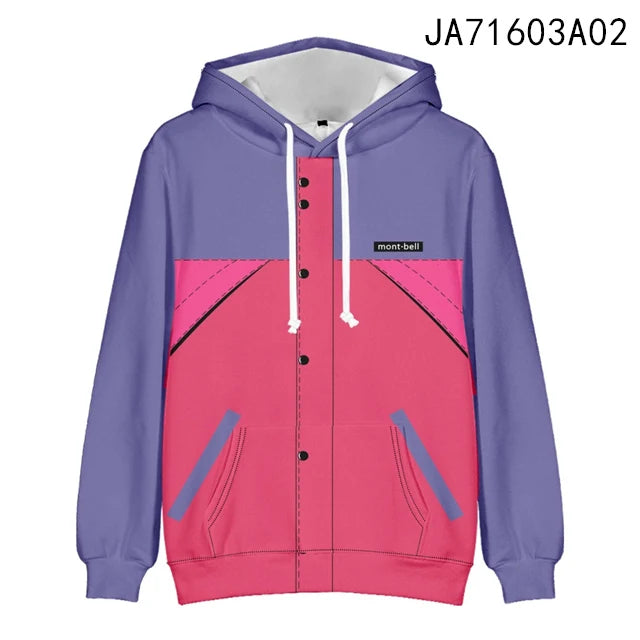 2026 Oliver Tree Sweatshirt 3D Stand Collar Zipper Jacket Men/Women Long Sleeve Jackets Streetwear Fashion Cosplay Clothes
