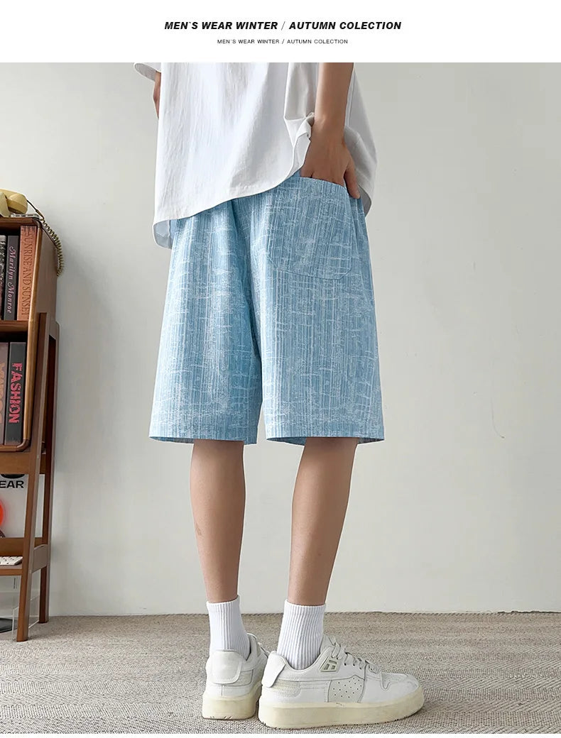 Laege Size 8xl Shorts Men 7xl 6xl 5xl Summer Oversized Sweatpants Sprots Short Pants Printed Streetwear Loose Casual Shorts Male