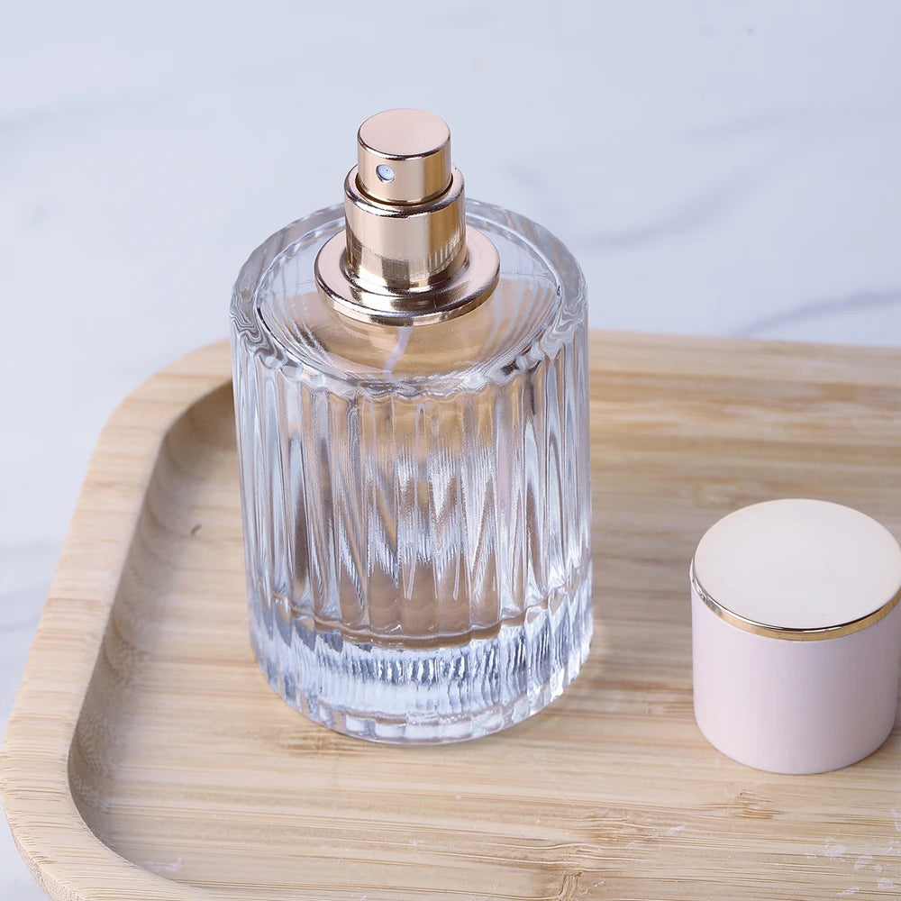1pcs 30ml 50ml Luxury Crystal Glass Perfume Bottle Vintage Empty Portable Travel Refillable Rechargeable Spray Atomizer Women
