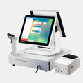 Best Selling 15'' Restaurant Pos System Billing Machine with Printer/Scanner/Cash Drawer