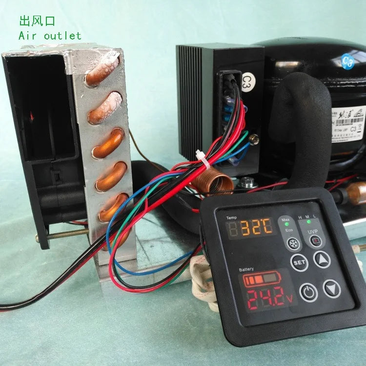 BD35A Mini Cooling Integrated Unit 12V 24V 48V Refrigeration Mini Air Conditioner Assembly