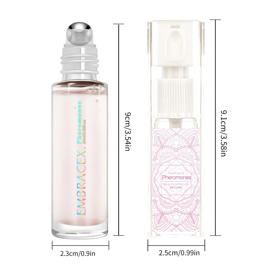 2PC/1PC Pheromones Roller/ Spray Fragrance Oils Enhances Attractiveness and Is Suitable for Everyday