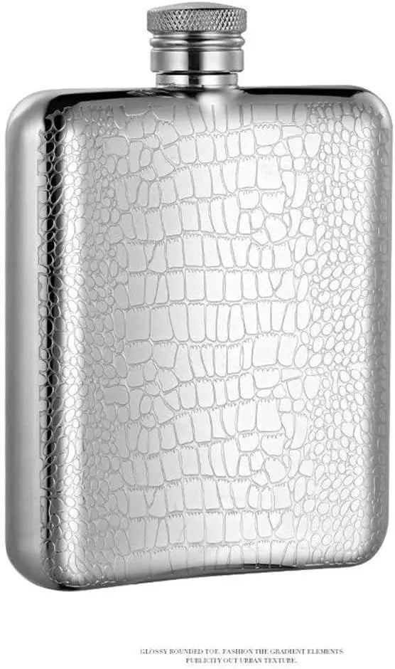 Personalized Small Mini-Thick Stainless Steel Portable Outdoor Flagon with High-Grade Wine Bottle