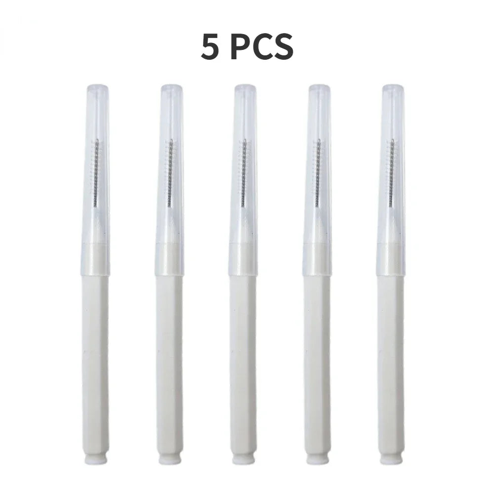 10/50PS Portable Mini Eyebrow Brushes Disposable Eyelash Brow Lifting Brush Applicators Lash Extension Comb Beauty Makeup Tools